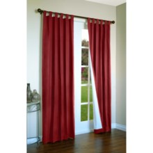 Thermalogic Weathermate Curtains - 80x95", Tab-Top, Insulated in Burgundy - Overstock