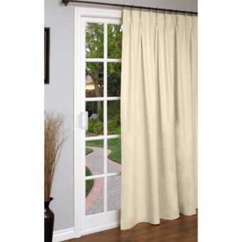 Thermalogic Weathermate Insulated Curtain -  96x84”, Insulated, Pinch Pleat in Natural