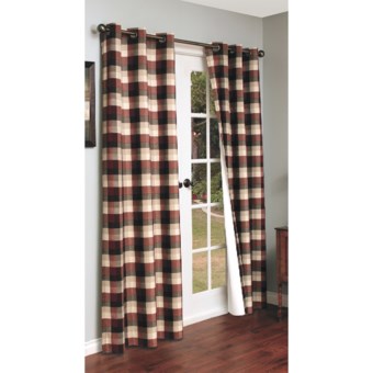 Thermalogic Weathermate Mansfield Curtains - 84", Grommet Top, Insulated in Terracotta