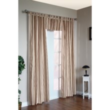 Thermalogic Weathermate Stripe Curtains - 80x72", Tab-Top, Insulated in Terracotta - Overstock