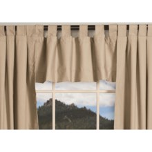 Thermalogic Weathermate Valance - 40x15", Tab-Top, Insulated in Khaki - Overstock