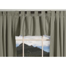 Thermalogic Weathermate Valance - 40x15", Tab-Top, Insulated in Sage - Overstock