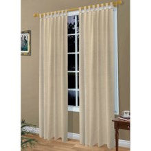 Thermologic Montblanc Curtains - 84", Tab-Top, Insulated in Linen - Overstock