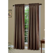 Thermologic Shang Ri La Curtains - 84", Pole-Top, Insulated in Brown - Overstock