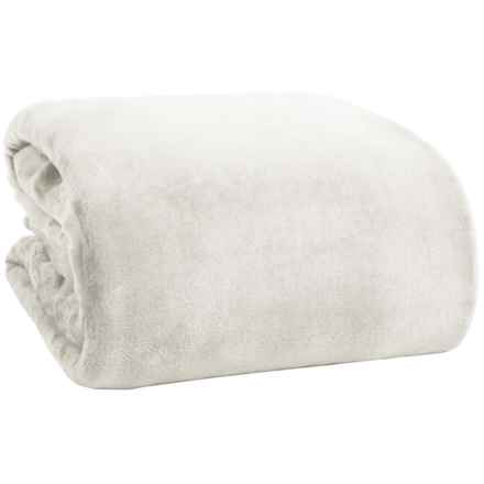 Black and white throw blanket image