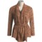 Rust Think Tank Cardigan Sweater - Rust Sienna, Open Weave (For Women)