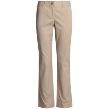 Think Tank Ottoman Pants - Stretch Cotton (For Women) in Tan - Closeouts