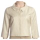 Think Tank Textured Crop Jacket - 3/4 Sleeve (For Women)