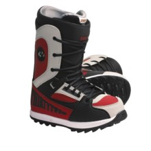 Thirty Two Heritage Snowboard Boots (For Men) in Black/Red/Grey - Closeouts