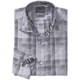 Thomas Dean Cotton Plaid Sport Shirt - Long Sleeve (For Men)