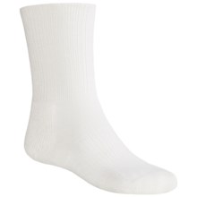 Thorlo AEGIS® THOR-LON® Socks - Crew (For Men and Women) in White - Closeouts