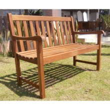 Three Birds Casual Classic Garden Bench - 4’, Acacia Wood in Natural - Overstock