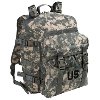 Three-Day Military Issue Backpack in Digital Camo