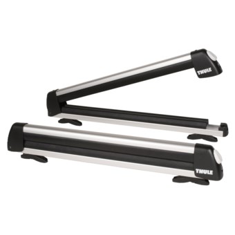 Thule Universal Flat Top Ski and Snowboard Rack in See Photo