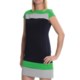 Tiana B Colorblock Ottoman Dress - Short Sleeve (For Women)