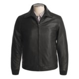 Tibor Leather Jacket - Lambskin, Faux-Fur Collar, Zip-Out Liner (For Men)