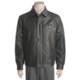 Tibor Leather Lambskin Bomber Jacket - Hidden Zip (For Men)