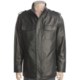 Tibor Leather Lambskin Jacket - Hip Length (For Men)