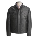 Tibor Leather Washed and Waxed Lambskin Jacket - Insulated (For Men)