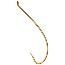 Tiemco Hooks by Umpqua TMC 202SP Fly Tying Hooks - Salmon/Steelhead, Size 8, 10-Pack in Gold - Closeouts