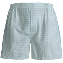 Tiger Mountain Boxer Shorts - Combed Cotton, Underwear (For Men) in Green Pattern - Closeouts