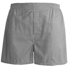 Tiger Mountain Boxer Shorts - Combed Cotton, Underwear (For Men) in Grey To Black Pattern - Closeouts