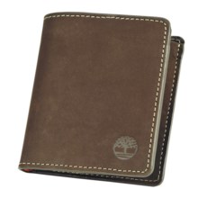 Timberland Buff Nubuck Square Wallet in Brown - Closeouts