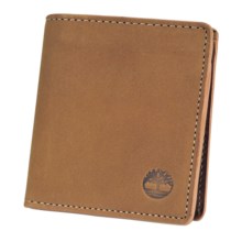 Timberland Buff Nubuck Square Wallet in Gold - Closeouts