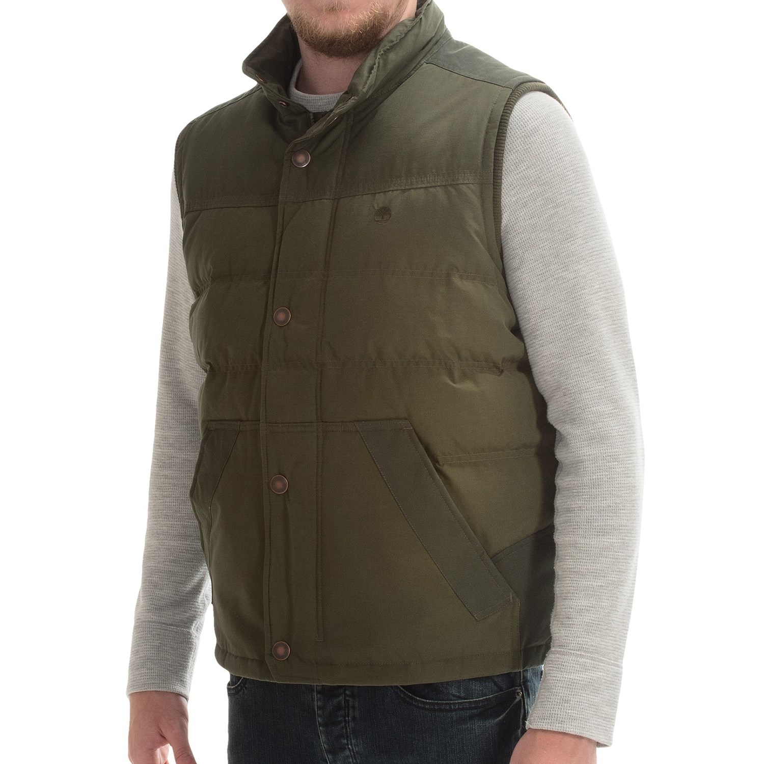 timberland fleece vest