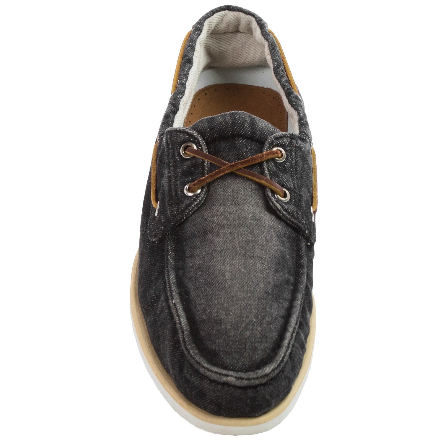 timberland denim boat shoes