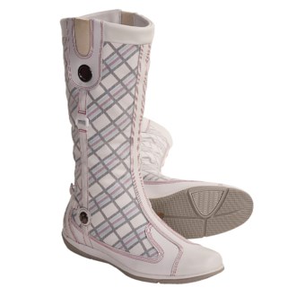 Timberland Cohasset Tall Boots - Leather (For Women) in White