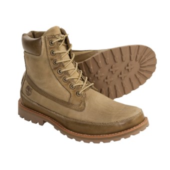 Timberland Earthkeeper 6" Boots - Leather-Organic Cotton Canvas (For Men)