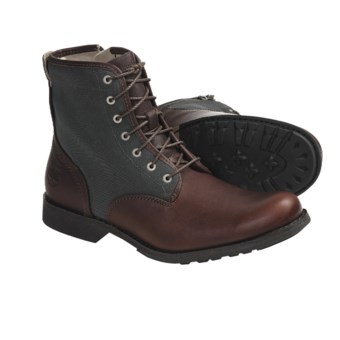 Timberland Earthkeeper 6” City Casual Boots - Lace-Ups, Side Zip (For Men) in Brown
