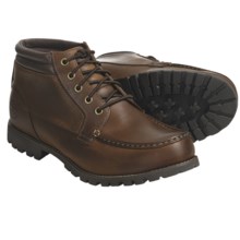 Timberland Earthkeeper Rugged 5-Eye Work Boots - Leather (For Men) in Red Brown - Closeouts