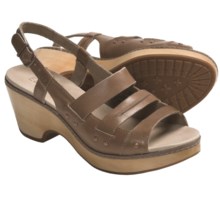 Timberland Earthkeepers Barnstable Woven Sandals - Leather, Slingback (For Women) in Mocha - Closeouts