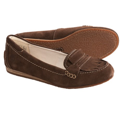 Timberland Earthkeepers Caska Kiltie Loafer Shoes - Suede (For Women