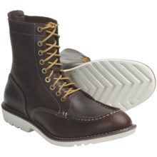 Timberland Earthkeepers City Escape Boots - Leather, Recycled Materials (For Men) in Red Brown - Closeouts