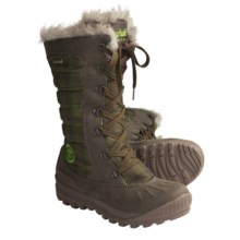 Timberland Earthkeepers Mount Holly Tall Boots - Waterproof, Insulated (For Women) in Dark Grey - Closeouts