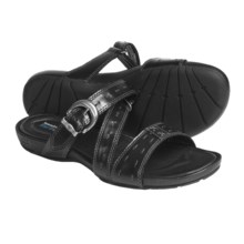 Timberland Earthkeepers Pleasant Bay Buckle Sandals - Leather, Recycled Materials (For Women) in Black - Closeouts