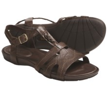 Timberland Earthkeepers Pleasant Bay Leather Sandals - Ankle Strap (For Women) in Brown - Closeouts