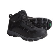 Timberland Edge Trail Mid Gore-Tex® Hiking Boots - Waterproof, Leather (For Men) in Black - Closeouts