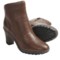 Timberland Stratham Heights Ankle Boots - Leather (For Women) in Medium Brown