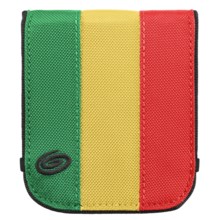Timbuk2 Bifold Wallet in Emerald/Reso Yellow/Bixi Red - Closeouts