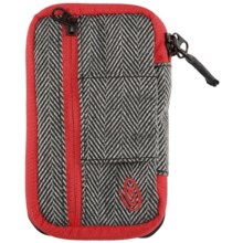 Timbuk2 Pinch Phone Wallet in Black/Herringbone/Bixi Red - Closeouts