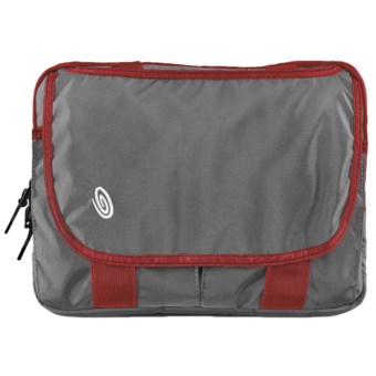 Timbuk2 Quickie Laptop Case - XS in Gunmetal/Revlon Red