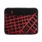 Black/Revlon Red Sf Grid Print Timbuk2 Scuba Neoprene Tablet Case - XS