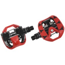 Time Sport All Road Gripper Clipless Pedals in Red - Closeouts