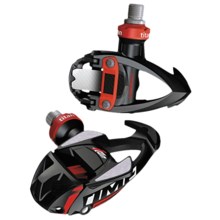 Time Sport IClic2 Titan Carboflex Road Pedals - Carbon in Black/Red - Closeouts