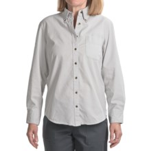 Timeout Insect Shield® Twill Work Shirt - Long Sleeve (For Women) in Light Grey - Closeouts