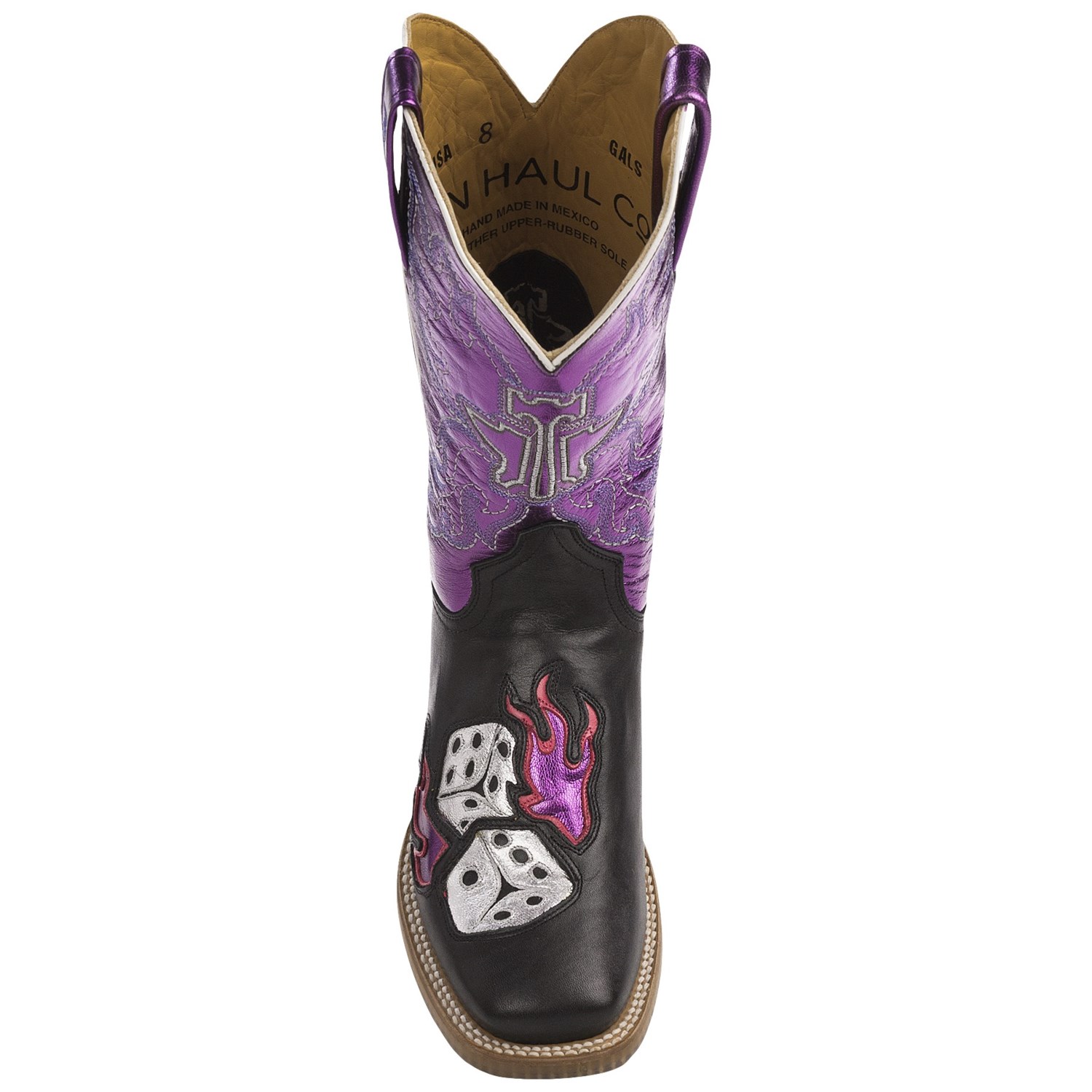 Tin Haul Hot Dice Cowboy Boots (For Women) 6732G Save 30